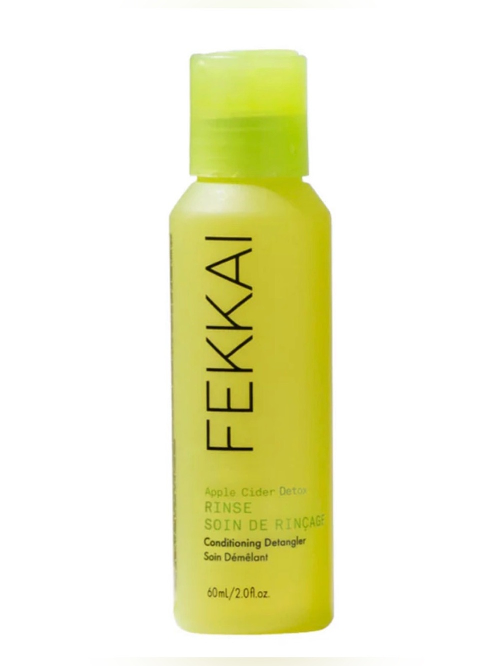 Fekkai Apple CIder Detox Hair Rinse Travel Conditioning Detangler 2 fl oz 60 NEW